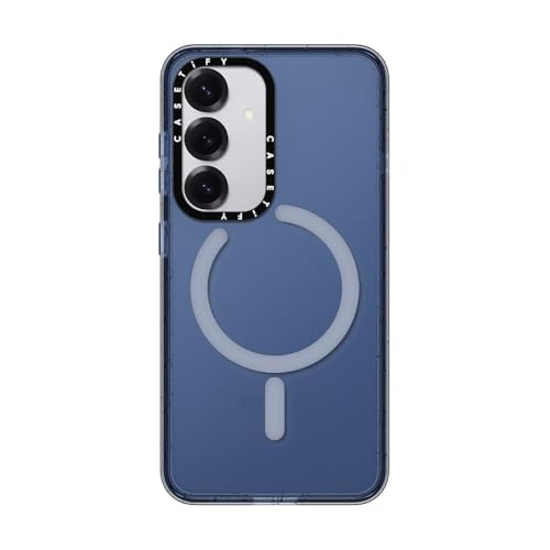 CASETiFY for Galaxy S25 Case - Impact Magnetic | Wireless charging and MagSafe compatible | 8.2 ft. 4X Military Grade Drop Protection | Classic Blue - color: Classic Blue, size: Galaxy S25 (6.2")
