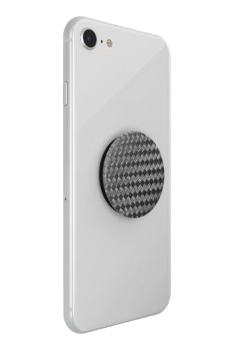PopSockets Adhesive Phone Grip, Holder- Carbonite Weave - color: Carbonite Weave, style: Adhesive