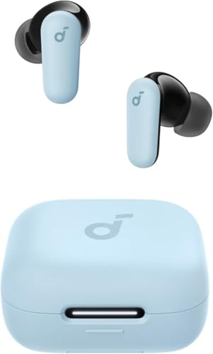 Soundcore P30i by Anker Noise Cancelling Earbuds, Hands-Free Viewing - color: Blue