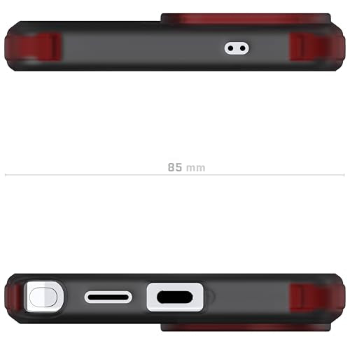 Ghostek Covert Clear S25 Ultra MagSafe Case with Magnetic Ring, Slim Thin Military Grade Shockproof Phone Cover Compatible with 2025 Samsung Galaxy S25Ultra (6.9") (Smoke) - color: Smoke, size: Galaxy S25 Ultra