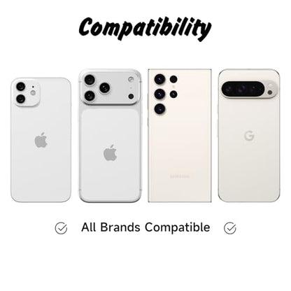 Svanove Heart Adhesive Phone Grip Holder, Cute Collapsible Glass Stick Phone Grip Stand Expanding Kickstand for iPhone Samsung Phones Accessories, 3D Crystal Pretty Glitter Love Sticky Grips, Black - color: Blcak, style: Adhesive