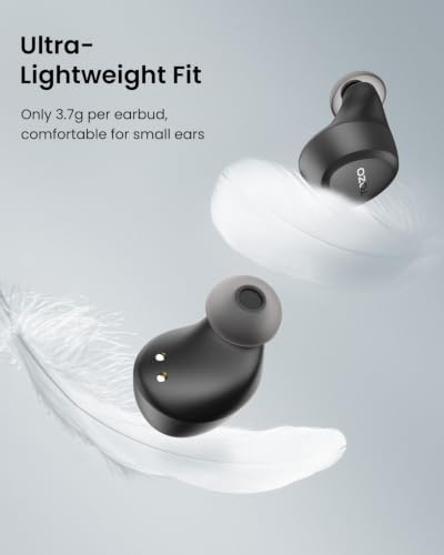 TOZO A1 Wireless Earbuds Bluetooth 5.3 Light Weight in Ear Headphones - color: Black