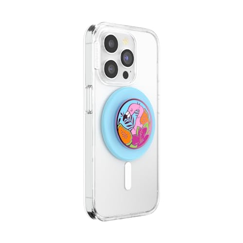 PopSockets Phone Grip for MagSafe, Magnetic Holder- Flamingo - color: Enamel Flamingo, style: MagSafe