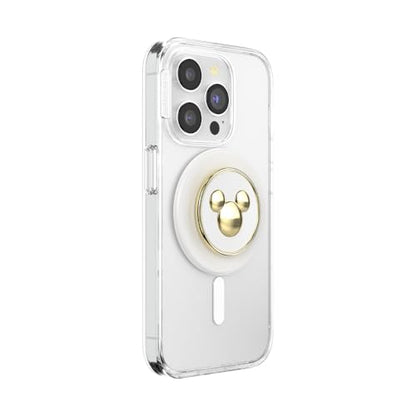 PopSockets Phone Grip for MagSafe, Magnetic Holder- Gold Icon - color: Enamel Mickey, style: MagSafe