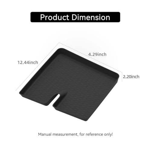 Wireless Charging Pad Non-Slip Pad Phone Charger Mat Protective Mat Car ﻿Accessories Compatible with Dodge Charger 2024-2026