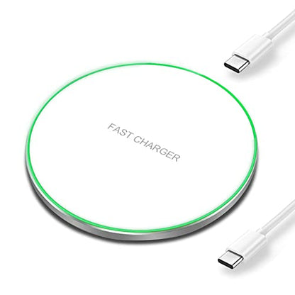 25W Fast Wireless Charger Pad,USB-C Wireless Phone Charging Station