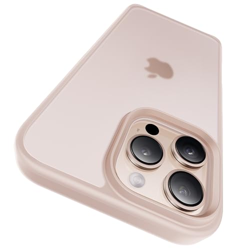 CASEKOO Armor Shockproof Designed for iPhone 16 Pro Case, Slim, Rose Gold | [Mil-Grade Drop Protection] Translucent Thin Cover, Women Men for iPhone 16 Pro Case Phone Case 6.3 inch - color: Rose Gold, size: for iPhone 16 Pro 6.3