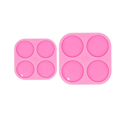 Super Glossy Resin Mold Phone Grip Epoxy Molds, Silicone Molds for Badge Reel DIY Telephone Stands Design (YMDY0532+DY0533) - color: YMDY0532+DY0533