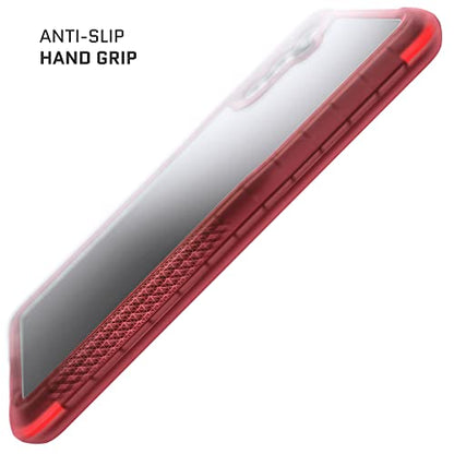 Ghostek COVERT Red Galaxy A13 5G Case Clear Hard Back Shockproof Protective Phone Cover Premium Slim Thin Lightweight Design Heavy Duty Designed for 2021 Samsung A13 5G (6.5inch) (Red-Limited Edition) - color: Red [Limited], size: Galaxy A13 5G