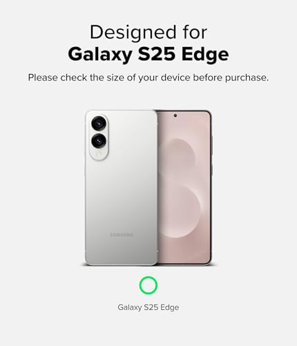 Ringke for Samsung Galaxy S25 Edge Screen Protector [Easy Slide, 2 Pack] | Easy Installation with Alignment Tool, Case Friendly Premium 9H Hardness Tempered Glass - size: Galaxy S25 Edge