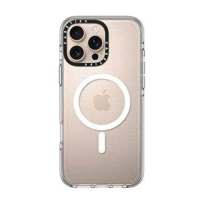 CASETiFY for iPhone 16 Pro Max Case - Impact Clear Compatible with MagSafe | Not Yellowing | 6.6 ft. 3x Military Grade Drop Protection | Clear - color: Clear, size: Iphone 16 Pro Max (6.9")