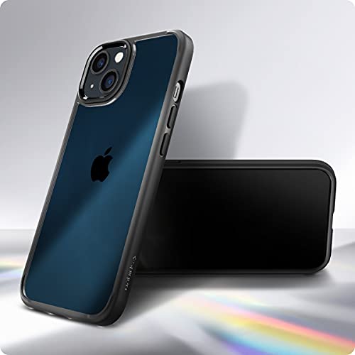 Spigen for iPhone 13 Mini Case, Ultra Hybrid [No Magnet Ring][Anti-Yellowing] - Matte Black - color: Matte Black, size: iPhone 13 Mini