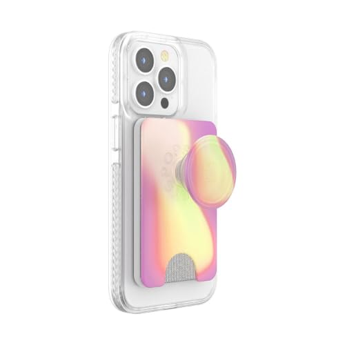 PopSockets Phone Wallet for MagSafe with Grip- Aurange - color: Aurange, style: MagSafe