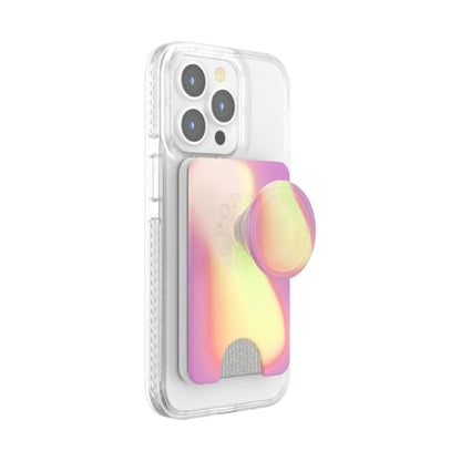 PopSockets Phone Wallet for MagSafe with Grip- Aurange - color: Aurange, style: MagSafe