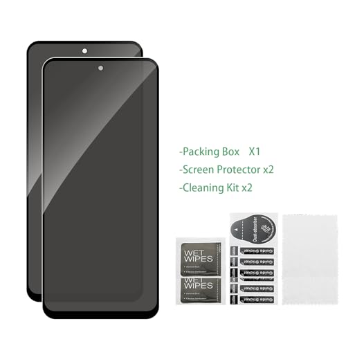 2 Pack Privacy Screen Protector for Motorola Moto G 5G 2023 - color: [Privacy]-Moto G 5G 2023