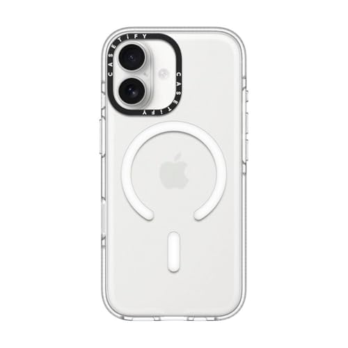 CASETiFY for iPhone 17 Case - Impact Clear Compatible with MagSafe | Not Yellowing | 6.6 ft. 3X Military Grade Drop Protection | Clear - color: Clear, size: Iphone 17 (6.3")