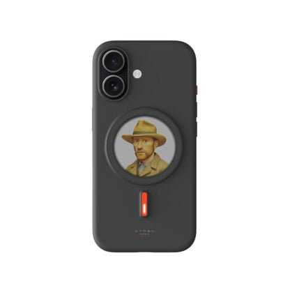 Instant Custom Case for iPhone 17 (Black) | Battery-Free E Ink Phone Case, Personalize Your Case with Photos & AI Creations, MagSafe Compatible - color: Black, size: iPhone 17