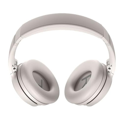 Bose QuietComfort Headphones - Wireless Bluetooth Headphones, Active Over Ear Noise Cancelling and Mic, USB-C Charging, Deep Bass, Up to 24 Hours of Playtime, White Smoke - color: White Smoke