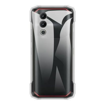 Phone Case for Doogee Blade 10 Power - Clear | 6.56" Slim Shockproof Protective Cover, Anti-Scratch Soft Silicone Rubber Gel Bumper Shell - color: Clear