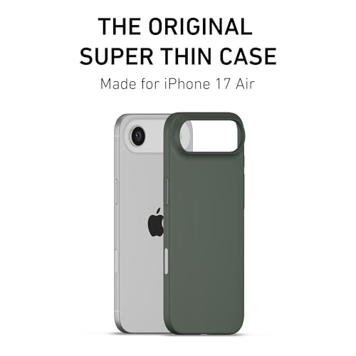 PEEL Super Thin Case for iPhone 17 Air (Midnight Green) - color: Midnight Green, size: Super Thin