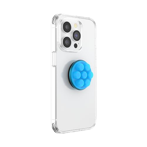 PopSockets Adhesive Phone Grip, Holder- Popper Electric - color: Popper Blue, style: Adhesive