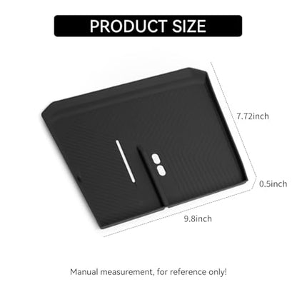 smabee Center Console Wireless Charging Protective Mat for BMW X3 2025 2026 - size: Wireless Charging Protective Mat