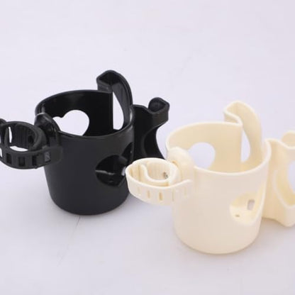 Easy Installation 2 in 1 Strollers Accessory Prams Cup Holder Bottle Organiser and Phone Mount for Busy
