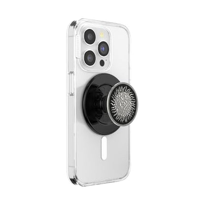 PopSockets Phone Grip for MagSafe, Magnetic Holder- Hammered Sun Black - color: Hammered Sun Black, style: MagSafe