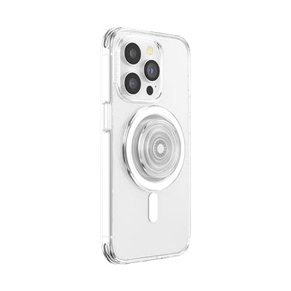PopSockets Phone Grip for MagSafe, Magnetic Holder- Clear - color: Clear, style: MagSafe
