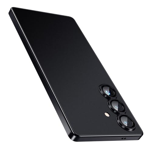 Slim Designed for Samsung Galaxy S25+ Plus Case,Paper-Thin Matte Finish Skin Back Case [Anti-Fingerprints& Non Yellowing] Ultra Protective Cover with Camera Protection for Men 6.7 Inch (Black) - color: Black, size: for Samsung Galaxy S25 Plus 6.7inch