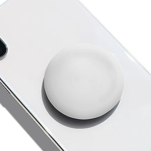 GRIPONG Cute Soft Silicone Cover Expandable Collapsible Mobile Phone Grip Stand Holder for Smartphone Tablet Cell Phone Accessory (Matt Clear) - color: Matt Clear
