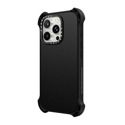 CASETiFY for iPhone 16 Pro Case - Bounce Compatible with MagSafe | Shockproof | 21.3 ft. 6X Military Grade Drop Protection | Matte Black - color: Matte Black, size: Iphone 16 Pro (6.3")