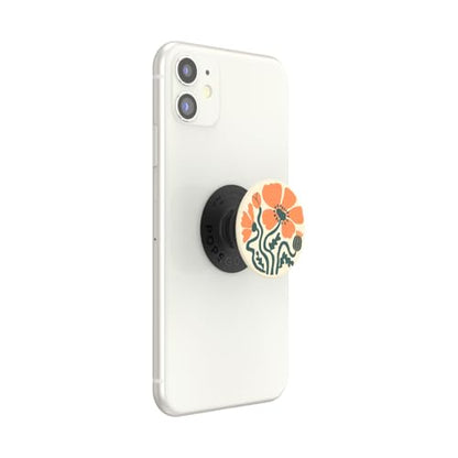 PopSockets Adhesive Phone Grip, Holder- Fall Fleur - color: Fall Fleur