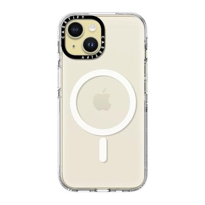 CASETiFY for iPhone 15 Case - Impact Clear Compatible with MagSafe | Not Yellowing | 6.6 ft. 3X Military Grade Drop Protection | Clear - color: Clear, size: Iphone 15 (6.1")