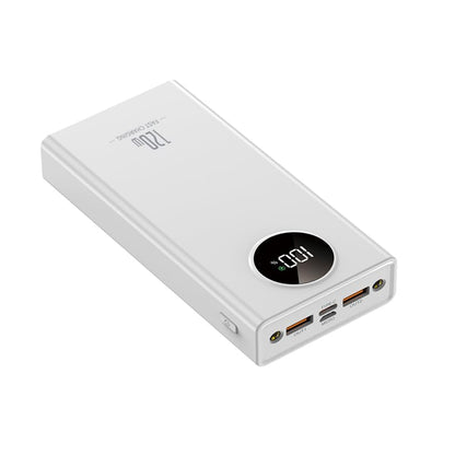 Portable C harger PowerBank, PD 20W Fast Charging, 20000mAh Power Bank with LCD display, 3 Outputs USB C Power Bank Fast Charging , For iPhone 17/16/15/14/13 Pro Samsung Google iPad Tablet (White) - color: White