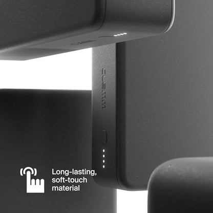 Clemm Portable Charger 30000mAh, Power Bank for iPhone, Samsung, iPad & Laptops, 3 Ports (USB-A + 2× USB-C), Quick Charge & Power Delivery, Up to 6 Phone Charges or 1 Laptop Charge, Graphite