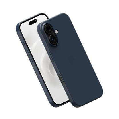 PEEL Super Thin Case for iPhone 16 (Navy) - color: Navy, size: Super Thin