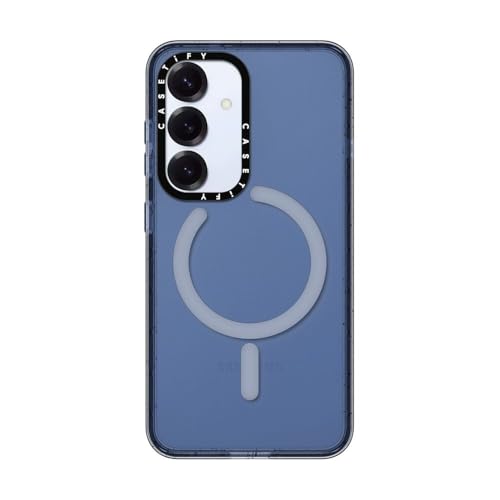 CASETiFY for Galaxy S25 Case - Impact Magnetic | Wireless charging and MagSafe compatible | 8.2 ft. 4X Military Grade Drop Protection | Classic Blue - color: Classic Blue, size: Galaxy S25 (6.2")