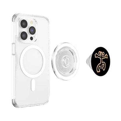 Puerto Rico Coqui Frog Taino Art Boricua Symbol PopSockets PopGrip for MagSafe - style: Magnetic PopGrip