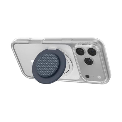 PopSockets Kick-Out Grip for MagSafe, Kickstand- Knurl Navy - color: Knurl Navy, style: MagSafe Kick-Out