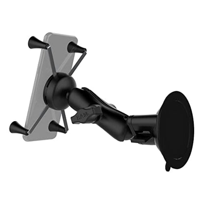 RAM MOUNTS X-Grip Large Phone Mount with Medium Arm Twist-Lock Suction Cup - style: Medium Arm