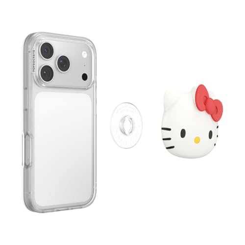 PopSockets Adhesive Phone Grip, Holder- PopOut Hello Kitty - color: PopOut Hello Kitty Adhesive, style: Adhesive