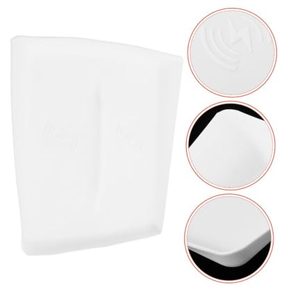 White Silicone Cordless Charging Pad for Center Console Protection