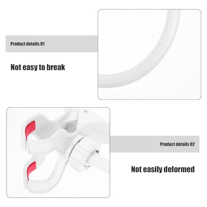 Beaupretty Gooseneck Phone Holder Flexible Long Arm Cell Phone Mount with Stable Clamp for Bedside Desk Headboard Compatibility for Smartphones