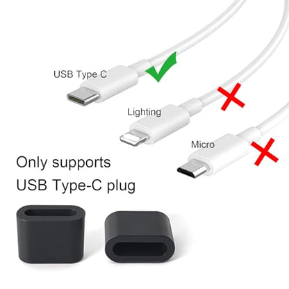 USB Type C Cover Dust Cap Silicone Protectors Port Anti Dust Plug (USB C Cap)