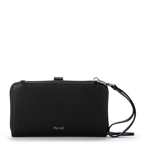 The Sak Iris Smartphone Crossbody Purse - Small Women's Cellphone Bag & Wallet For Everyday- Convertible Wristlet With Zipper | Fits Most Smartphones, Card Slots & Zip Pocket, Detachable Wristlet & Crossbody Straps, Hands-Free for Travel & Errands - color