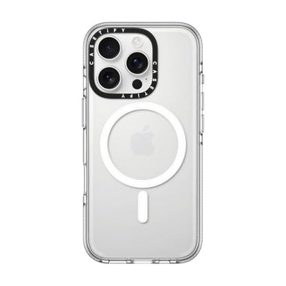 CASETiFY for iPhone 16 Pro Case - Impact Clear Compatible with MagSafe | Not Yellowing | 6.6 ft. 3x Military Grade Drop Protection | Clear - color: Clear, size: Iphone 16 Pro (6.3")