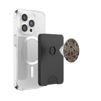 Petoskey Stone- Michigan PopSockets PopWallet for MagSafe - style: Magnetic PopWallet