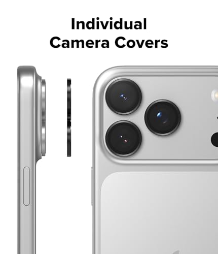 Ringke for iPhone 17 Pro Max / 17 Pro Camera Lens Protector [2 Pack] - size: iPhone 17 Pro / iPhone 17 Pro Max