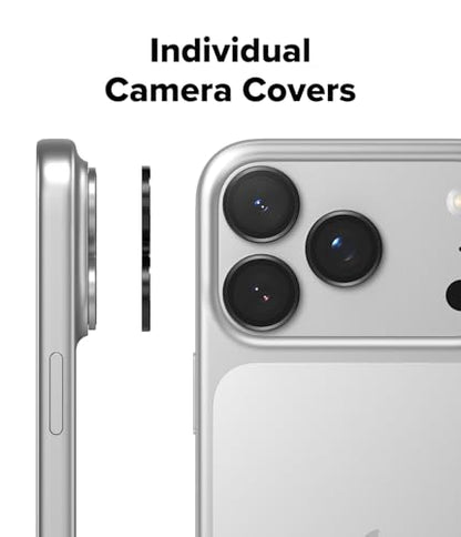 Ringke for iPhone 17 Pro Max / 17 Pro Camera Lens Protector [2 Pack] - size: iPhone 17 Pro / iPhone 17 Pro Max